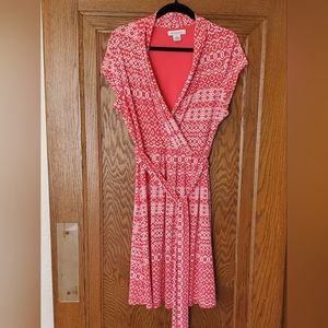 Liz Claiborne Faux Wrap Dress